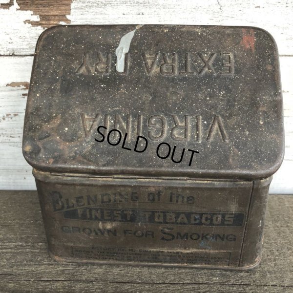 画像4: Vintage VIRGINIA EXTRA DRY EARLY 1900'S TOBACCO Tin (J416)