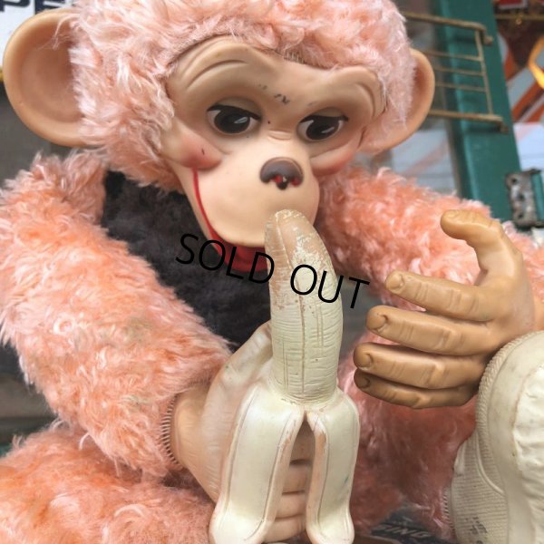画像8: Vintage Rushton Pink Zippy the Monkey Doll (J417)