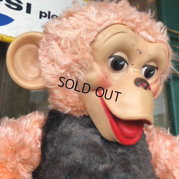 画像6: Vintage Rushton Pink Zippy the Monkey Doll (J417)