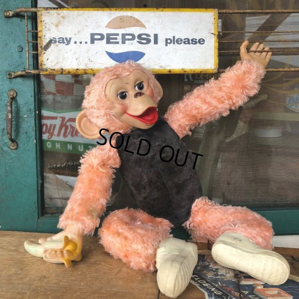 画像2: Vintage Rushton Pink Zippy the Monkey Doll (J417)