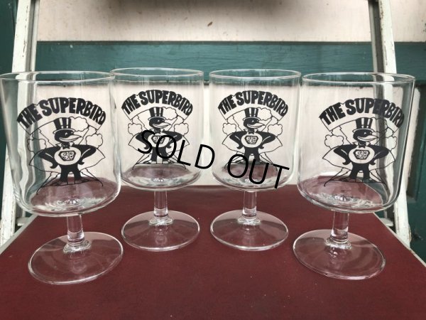 画像1: Vintage Advertising Whiskey Bourbon Glass (J418)