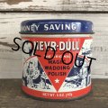Vintage Never-Dull Magic Wadding Polish Tin Can (J424)