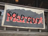 Vintage Outdoor Marmot Advertising Banner Sign (J419)