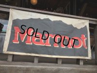 Vintage Outdoor Marmot Advertising Banner Sign (J419)