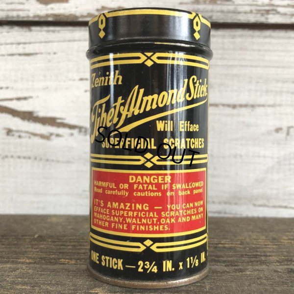画像2: Vintage Zenith Tibe Almond Stick Tin Can (J425)