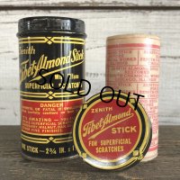 Vintage Zenith Tibe Almond Stick Tin Can (J425)