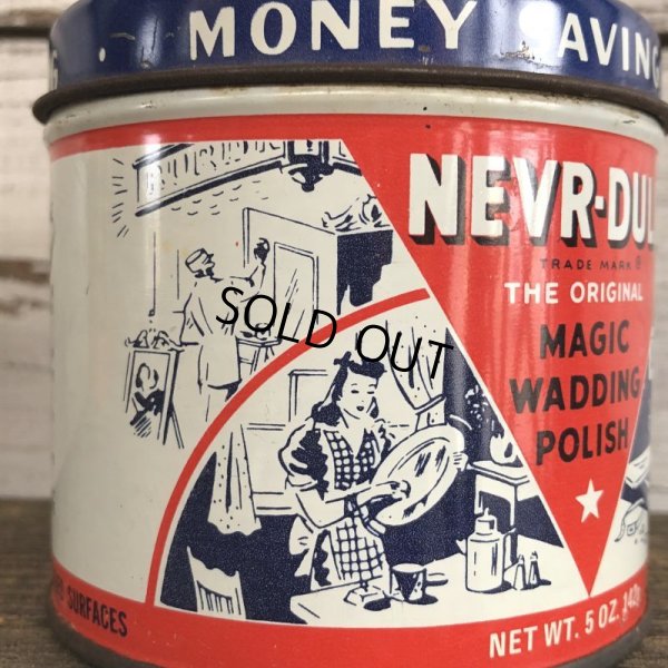 画像7: Vintage Never-Dull Magic Wadding Polish Tin Can (J424)