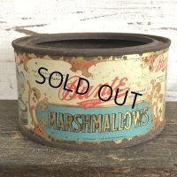 Vintage Bunte Marshallows Tin Can (J422)