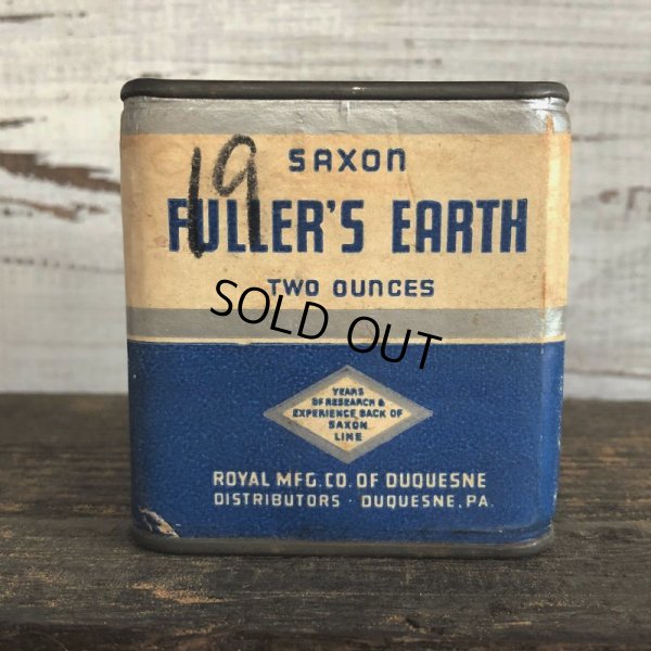 画像1: Vintage Saxson Fuller's Earth Tin Can (J426)