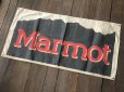 画像2: Vintage Outdoor Marmot Advertising Banner Sign (J419) (2)
