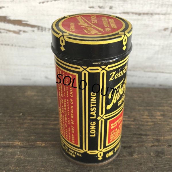 画像5: Vintage Zenith Tibe Almond Stick Tin Can (J425)