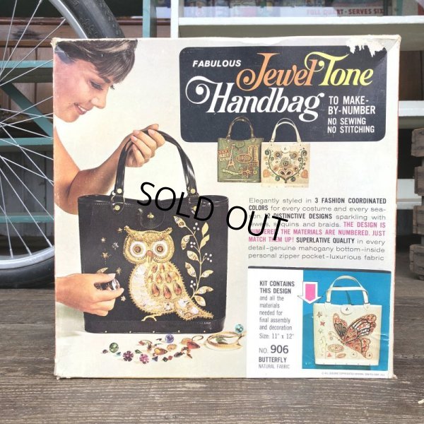 画像10: 60s Vintage Jewel Tone Handbag No.906 BUTTERFLY (J433)