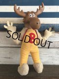 60s Vintage Terry Toons Bullwinkle Doll (J430)