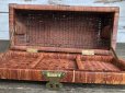 画像7: Vintage Wicker Trunk Chest Basket Large Size (J439)