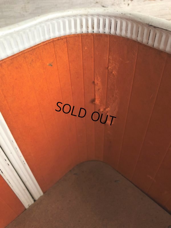 画像9: Vintage Wicker Picnic Basket Brown (J440)