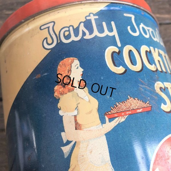 画像5: Vintage Hygrade Jasty Toasted Coktail Sticks Tin Can (J451)