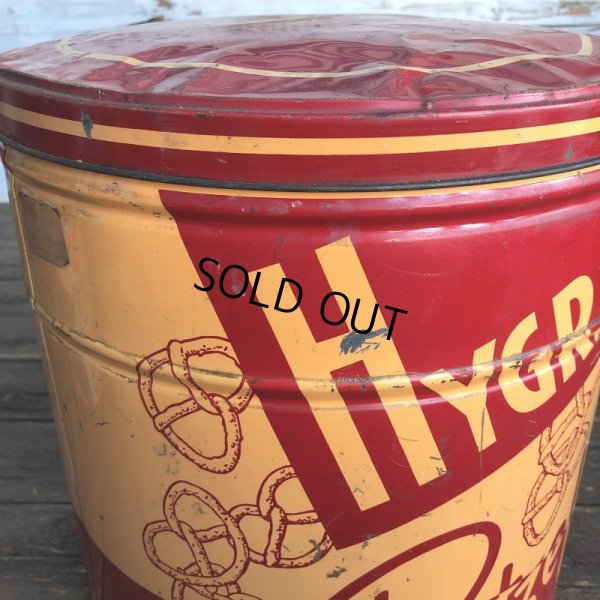画像8: Vintage HYGRADE Pretzel  Tin Can (J456)