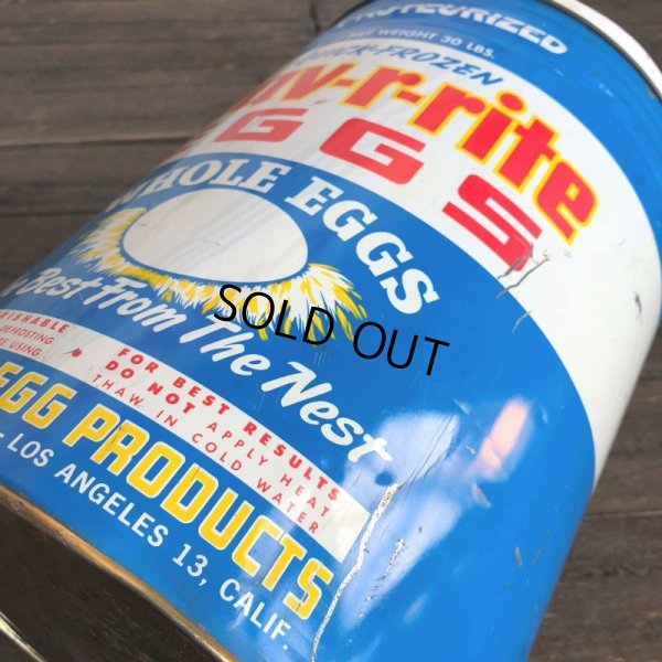 画像5: Vintage Holland Egg Flav-r-rite Eggs Tin Can (J457)