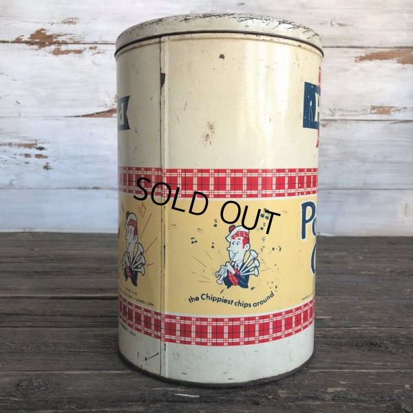 画像2: Vintage Hiland Potatochip Tin Can (J453)