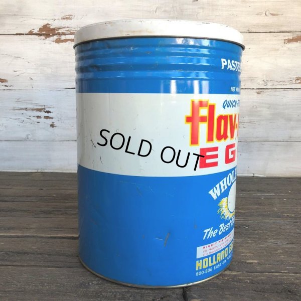 画像2: Vintage Holland Egg Flav-r-rite Eggs Tin Can (J457)