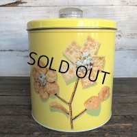 Vintage Blue Magic Krispy Kan Canister Tin Can (J450)