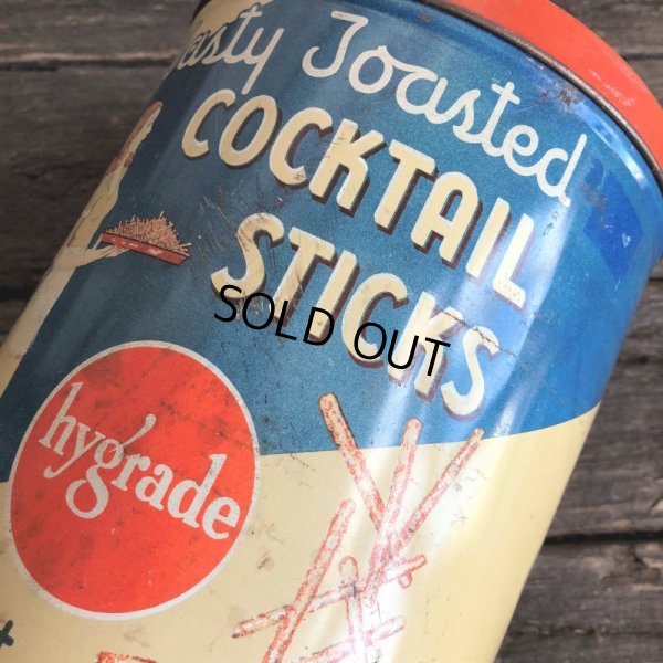 画像6: Vintage Hygrade Jasty Toasted Coktail Sticks Tin Can (J451)