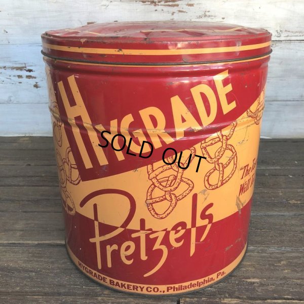 画像3: Vintage HYGRADE Pretzel  Tin Can (J456)