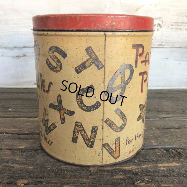 画像2: Vintage Party Pretzel Tin Can (J453)