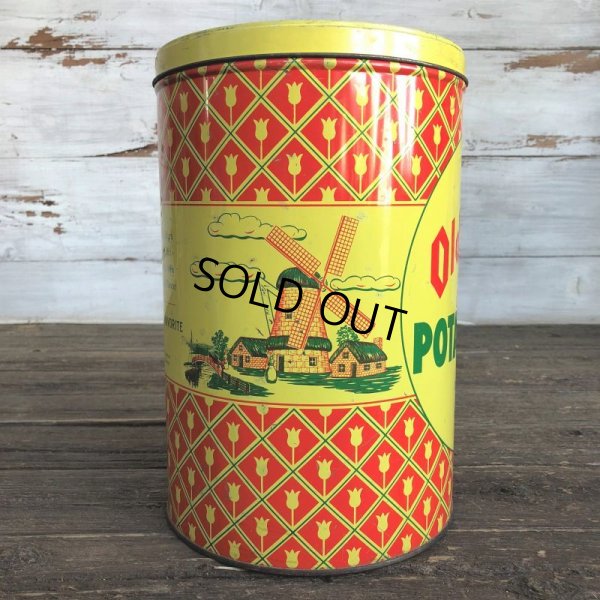 画像2: Vintage Old Dutch Potatochips Tin Can (J454)