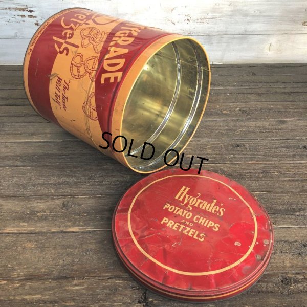 画像6: Vintage HYGRADE Pretzel  Tin Can (J456)