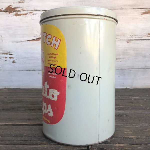 画像4: Vintage Old Dutch Potatochips Tin Can (J455)