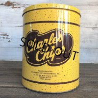 Vintage Charles Chips Tin Can (J448)