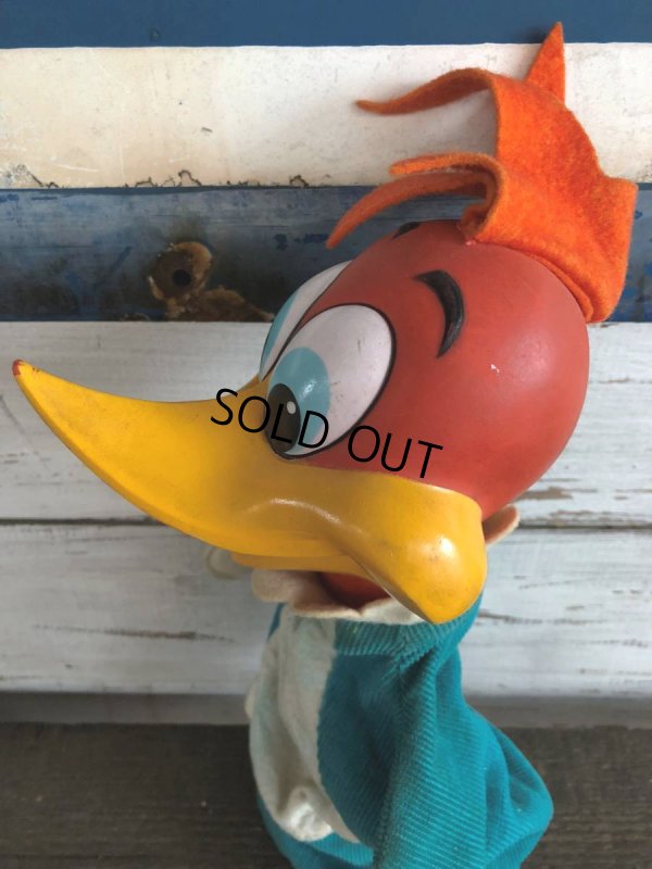 画像4: 60s Vintage Mattel Woody Woodpecker Puppet Doll (J432)