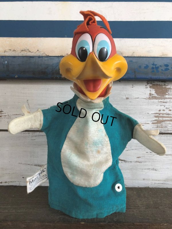 画像2: 60s Vintage Mattel Woody Woodpecker Puppet Doll (J432)