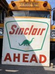 画像1: Vintage Sinclair Gasoline Dino Huge Sign (J463) (1)