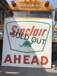 Vintage Sinclair Gasoline Dino Huge Sign (J463)