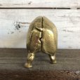 画像2: Vintage Brass Pig Piggy Bank (J467) (2)