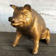 画像7: Vintage ACW Cast Iron Pig  Piggy Bank (J465)