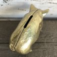 画像9: Vintage Brass Pig Piggy Bank (J467)