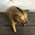 画像8: Vintage ACW Cast Iron Pig  Piggy Bank (J464)