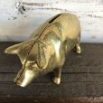 画像5: Vintage Brass Pig Piggy Bank (J467)