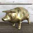 画像6: Vintage Brass Pig Piggy Bank (J467)