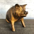 画像1: Vintage ACW Cast Iron Pig  Piggy Bank (J465) (1)