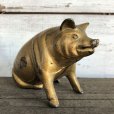 画像1: Vintage ACW Cast Iron Pig  Piggy Bank (J464) (1)