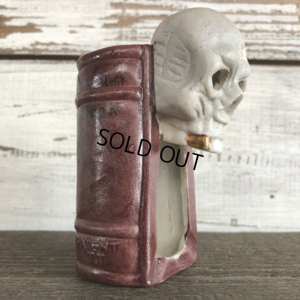 画像8: Vinatge Skull Ashtray (J678)