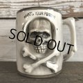 Vinatge Skull Mug WHAT'S YOUR POISON! (J680)