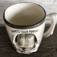 画像7: Vinatge Skull Mug WHAT'S YOUR POISON! (J680)