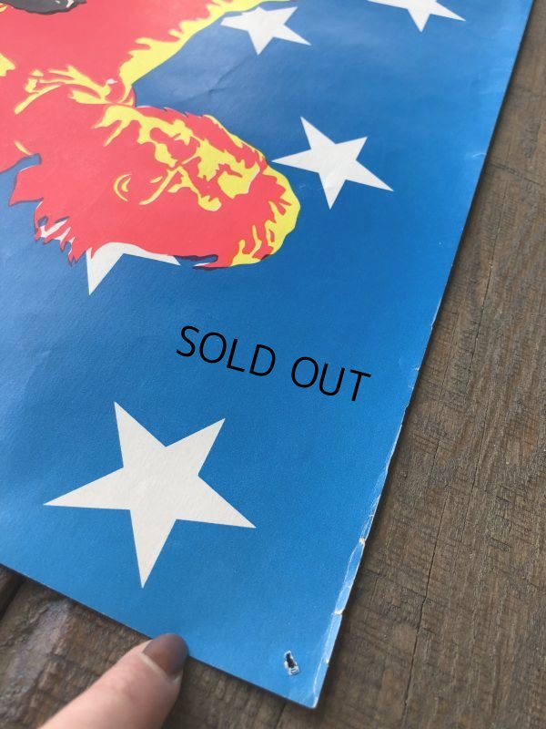 画像4: 60s Vintage Easy Rider Peter Fonda Super Cycle Psychedelic Black light Poster (J685)