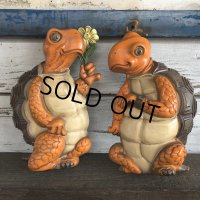 70s Vintage Turtles Wall Deco Set (J687)