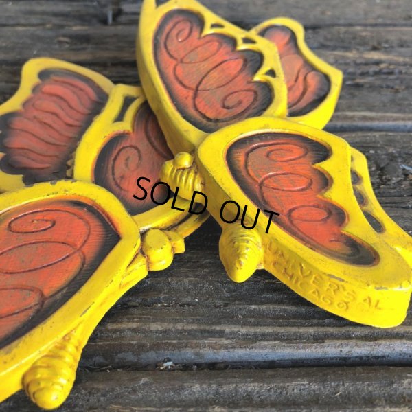 画像4: 70s Vintage Butterfly Wall Deco Set (J688)